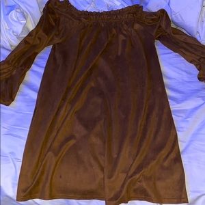 off the shoulder dress